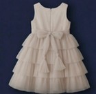 American Princess, Pink Tulle Dress, Size 5. Pearls and Rhinestones On The Belt. — photo 3