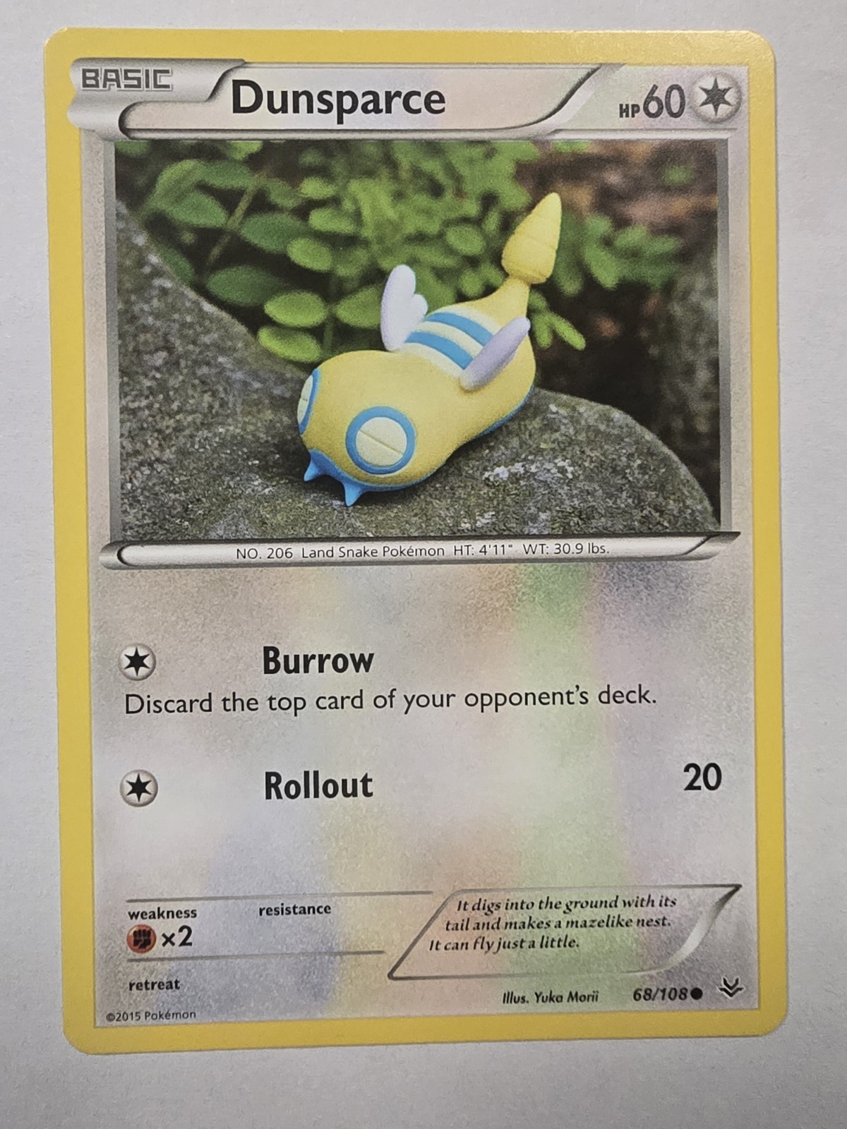 Dunsparce 68/108 Roaring Skies Regular