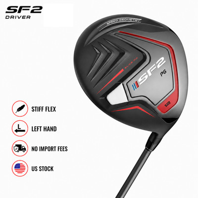 Performance Golf SF2 Slice-Fix Driver Golf Club Left Hand Stiff Flex US STOCK