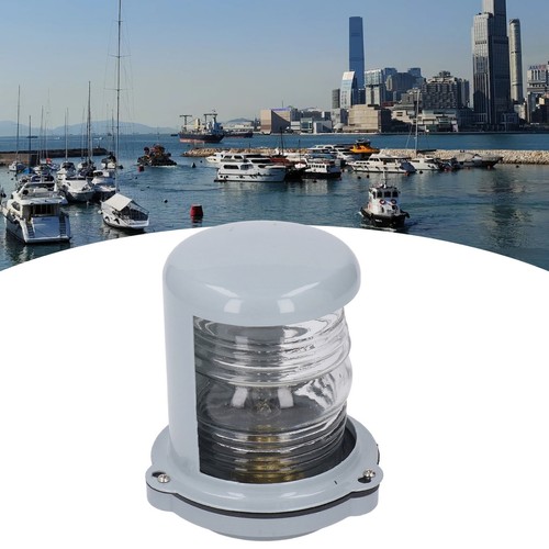 Navigationslicht weiß Marine Boot Heck Lampe 225 Grad Signal Mast Licht. - Bild 10 von 22