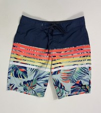 QuickSilver Dry Flight Hybrid Board Shorts Men  s 30x9.5 Floral Vacation Summer