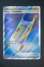 Night Stretcher 173/132 Gold Secret Rare Mega Evolution Pokemon Card Near Mint