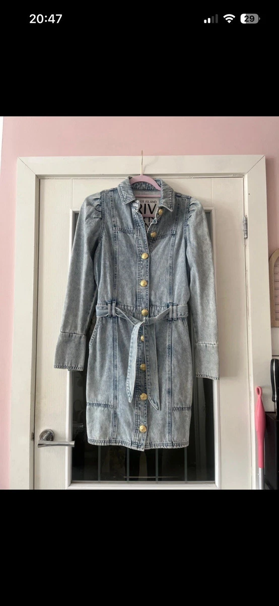 River Island Denim Mini Dresses for Women for sale | eBay UK