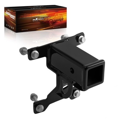 2'' Trailer Mount Receiver for Polaris RZR PRO XP/4 2020-2026 Black Steel Bolt-On