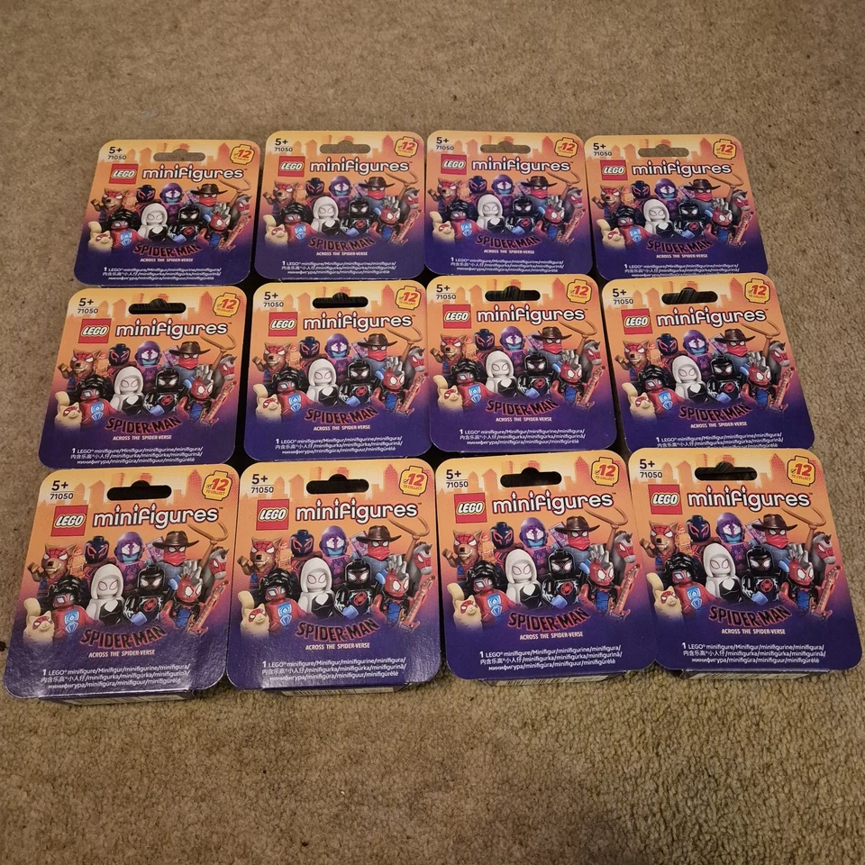 LEGO CMF Spider-Man Across The Spider-Verse (71050) Complete Set