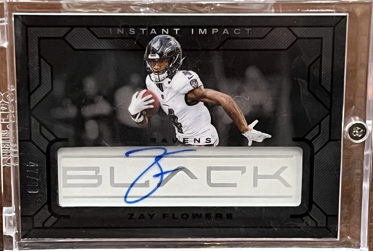 If いふ VIPパス 2024 Panini Black - Zay Flowers #III-ZFS for sale | eBay