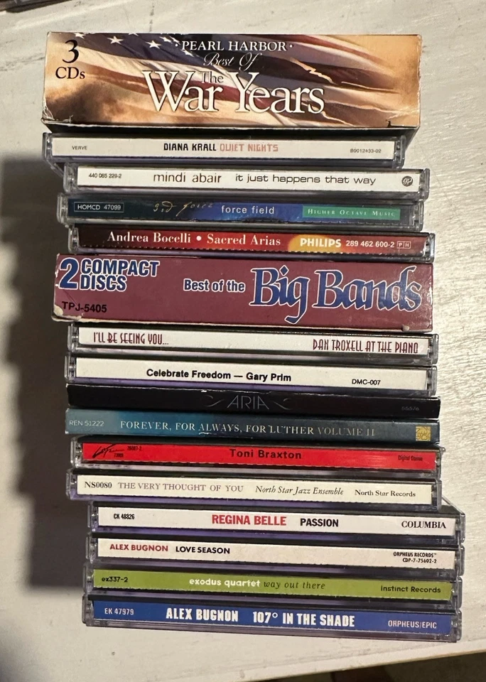 Lot of 100 Assorted CDs MIX ALL Genres Artwork+Case Wholesale Bulk FREE SHIP - Image 2 of 4