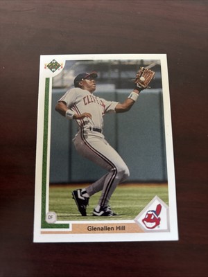 1991 Upper Deck Final Edition Glenallen Hill Cleveland Indians #52F