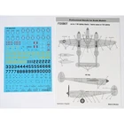 Lockheed P-38 Lightning 1/32 Stencil Decals for Trumpeter Foxbot 32-010