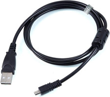 5FT Long USB Pc Battery Charger  Data Sync Cable Cord For Coolpix S4100 S2800