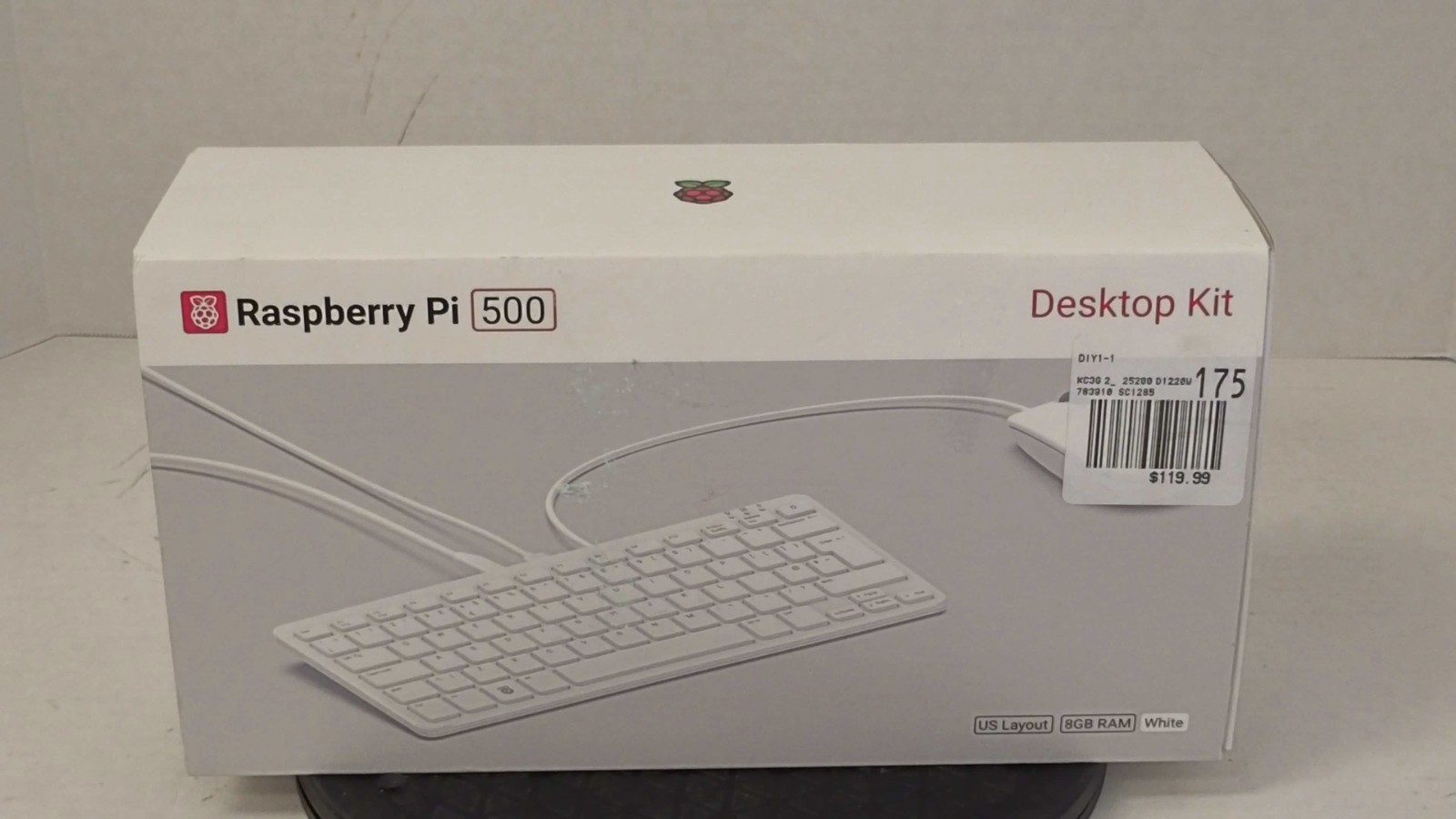 Raspberry Pi 500 8GB Desktop Kit. Available Now for $119.99