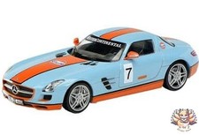 Schuco Diecast Car 1/43 Mercedes-Benz SLS AMG Coupe Gulf [450755000]