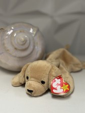 Beanie Baby Fetch The Dog 97/98 Several Tag Errors Ty Collectible Plush Toy