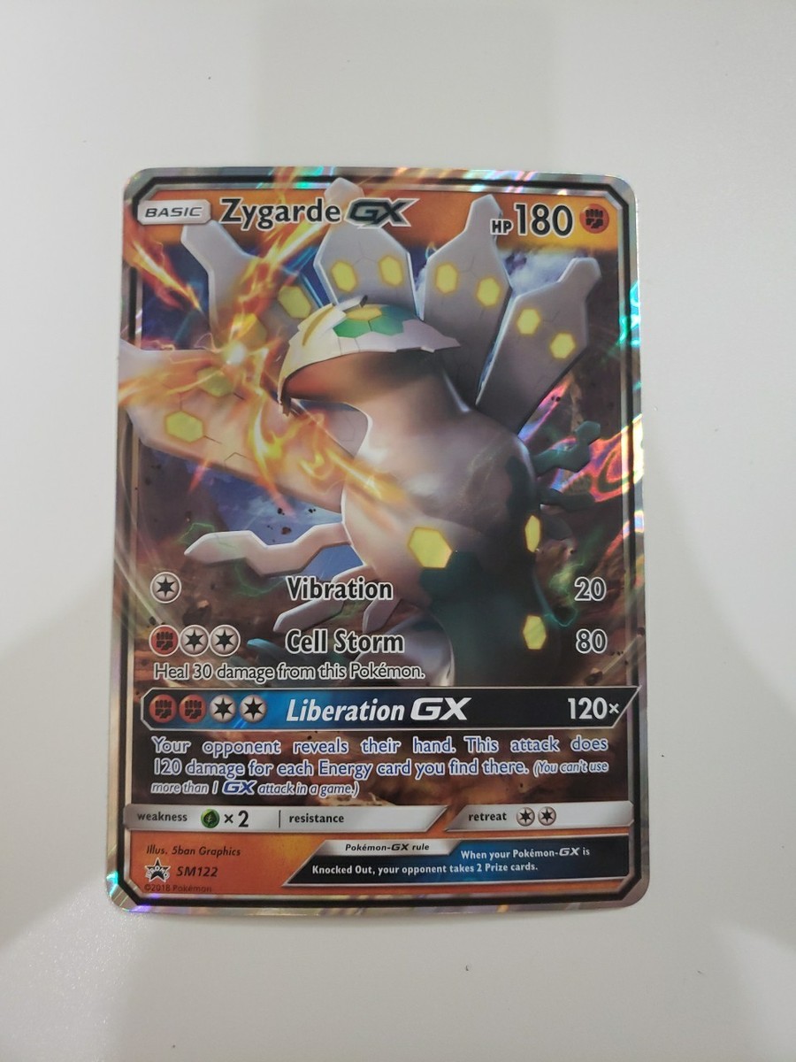 Zygarde GX [Jumbo] #SM122 Pokemon Promo (DMG Corner) | eBay