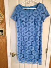 Talbots Dress Sipe 14 Petite Formal Very Pretty