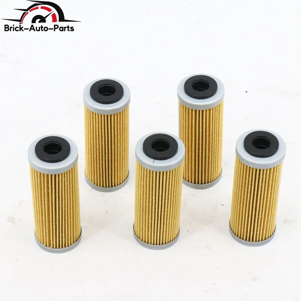 Filtro de aceite 5 piezas para Husqvarna FC250 FE250 FC350 FE350 FC450 FE450 FS450 FX450 Foto 4 de 4