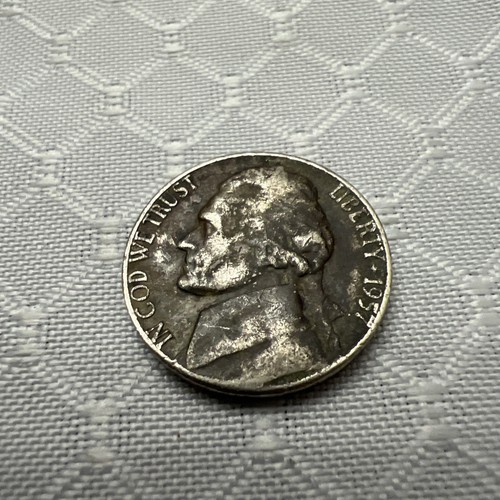 1957 Jefferson Nickel No Mint Mark