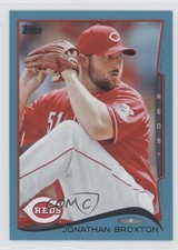 2014 Topps Wal-Mart Blue Jonathan Broxton #140 1g5