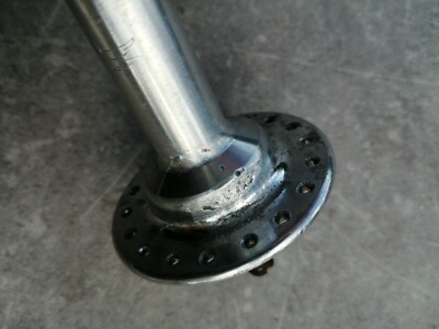 Moyeu AV CAMPAGNOLO RECORD grand flasque pour vélo de course ancien années 70/80 - Équipements vélos