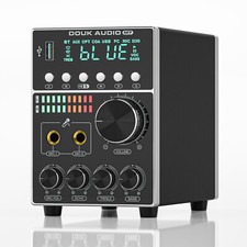 Karaoke-Verstärker mit Bluetooth-Empfänger OPT/COAX-USB-Player KTV Amplifier 80W