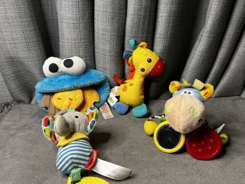 Bright Starts PlayGro Baby Toys Rattles Teething & Sensory Lot Bundle - Picture 1 of 17