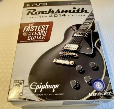 PS3 Rocksmith 2014 Playstation Guitar Game NO CABLE