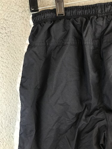Nike Pants Youth Small Black Track Pants Elastic Waist Drawstring Logo Athletic - Picture 15 of 23