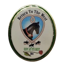 USPC AT ITS BEST - RETURN TO THE WEST Pin - 2014 US Pony Club