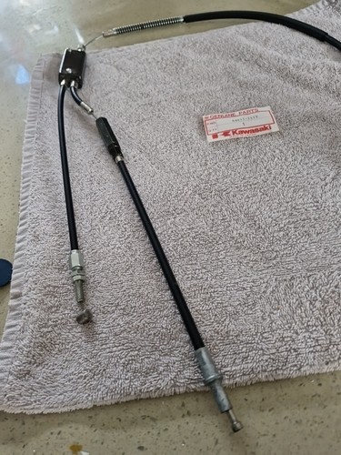 Kawasaki GPZ 550 ZR 550 Z550 Clutch Cable Genuine NOS New - Picture 7 of 11