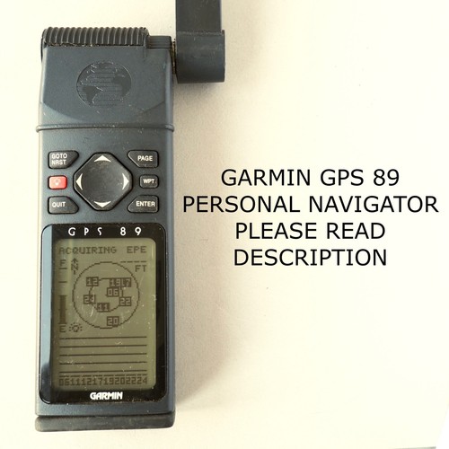 GARMIN GPS 89 PERSONAL NAVIGATOR HAND HELD eBay