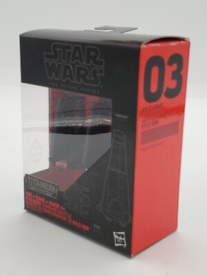 Star Wars Kylo Ren's Command Shuttle 03 Force Awakens Black Series Titanium 2015