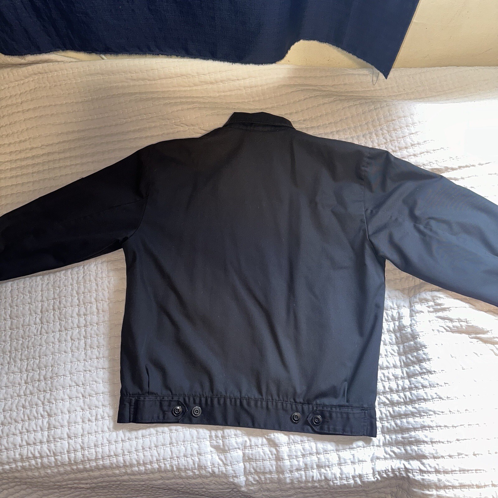 Dickies Insulated Eisenhower Front Zip Jacket - Black, Size M