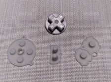 Funnyplaying Gameboy Advance Button Membrane  Aftermarket GBA D-Pad, Light Grey