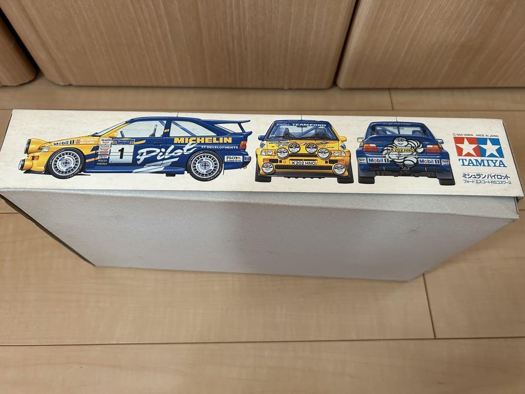 Tamiya 1/24 Michelin Pilot Ford Escort RS Cosworth Display Model