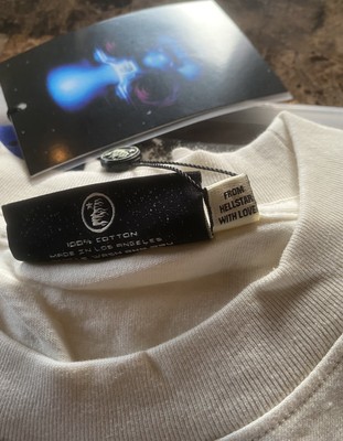 Hellstar Online T-Shirt 'White' Size XL Scannable NFC