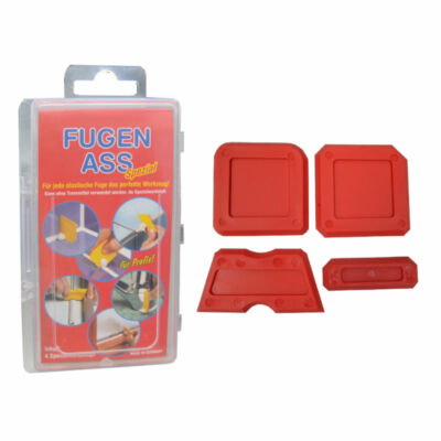 WEFA Fugenprofi Set 5-teilig - Fugenglätter Für Silikon & Dichtstoffe