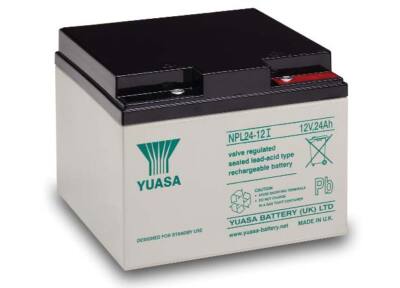 Yuasa NPL24-12 24Ah 12V Bleiakku Long Life AGM Akku