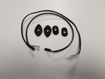 R&G Frontblinker Adapter Kit schwarz (Paar) Honda MSX125 (GROM 125) 2016 - 2024