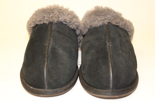 UGG Scuffette II Slippers Womens Size 12 43 Suede Shearling Flat Shoes 1106872 - Picture 11 of 24