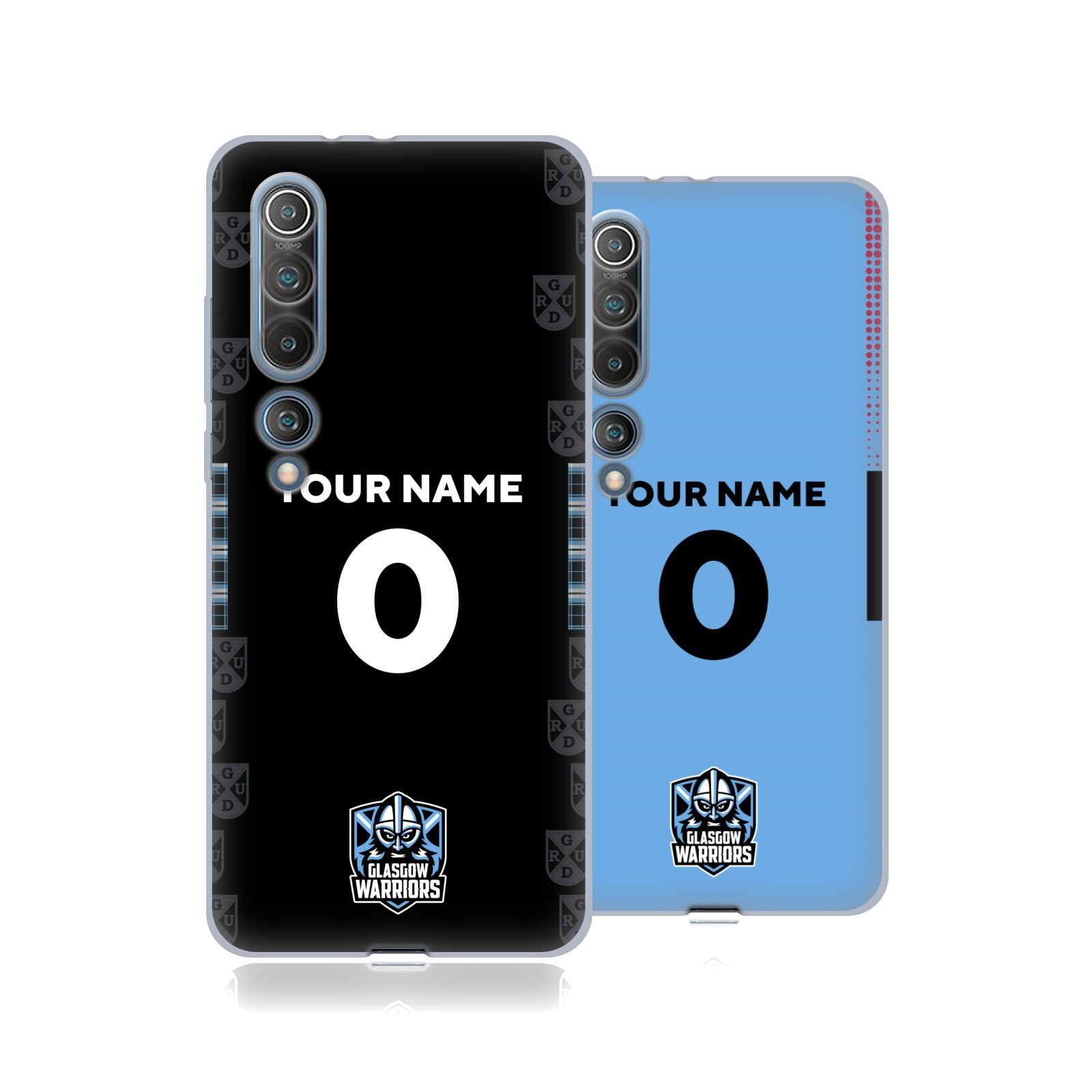 CUSTOM GLASGOW WARRIORS 2022/23 KIT SOFT GEL CASE FOR XIAOMI PHONES