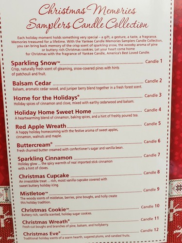 Yankee Candle🎄CHRISTMAS MEMORIES🎄12 Samplers (Votives)🎄NEW IN BOX🎄RARE/HTF🎄 - Picture 4 of 12