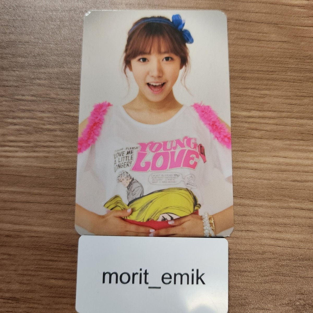 NamJoo APINK 3rd Mini Album SEACRET GARDEN official Photo card PC
