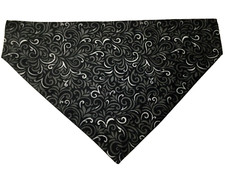Swirl Reversible Medium Over the Collar Dog Bandana Pet Accessory