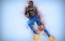 NBA Golden State Warriors Kevin Durant High Res Wall Decor Print Photo Poster