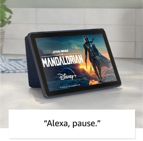 Amazon Fire HD 10 tablet, 10.1", 1080p Full HD, 32 GB, (2021 release), Black - Picture 2 of 7