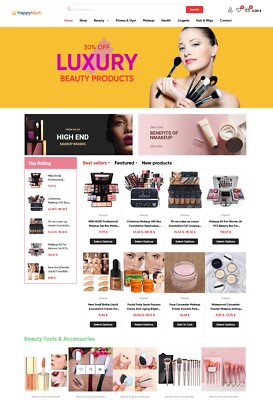 Drop Shipping E-Commerce Website,  Beauty & Personal Care Products