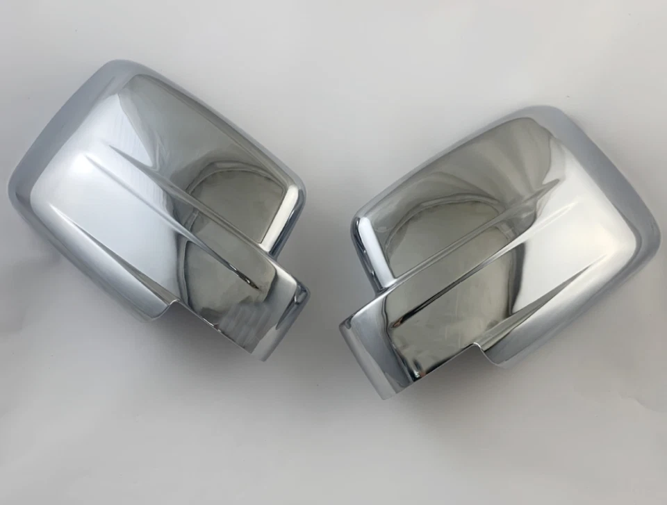 Rearview Mirror Side Cover Trim Chrome For 08-12 JEEP LIBERTY Dodge Nitro 2PCS - Imagem 3 de 3