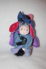 Disney Store Bean Bag Plush - MUSKETEER EEYORE Winnie the Pooh 10"
