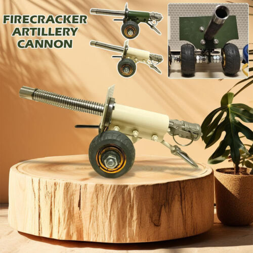 Mini Firecracker Artillery Cannon Model Military Launcher Artillery Collection - Picture 2 of 12