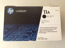 NEW  Genuine HP Laserjet 11A Toner Cartridge Black Q6511A